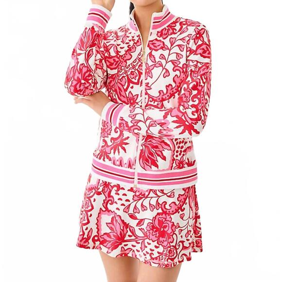 LILLY PULITZER Pants - NEW LILLY PULITZER upf 50+ luxletic aila skort in coconut spicy socialite